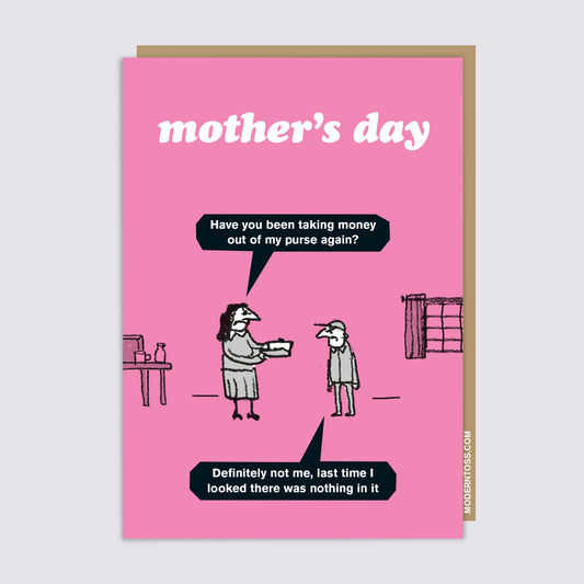 Mother's Day Purse Card