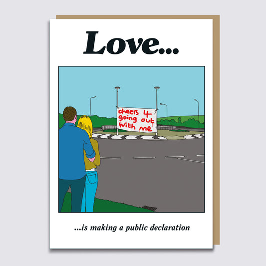 Love Roundabout Card