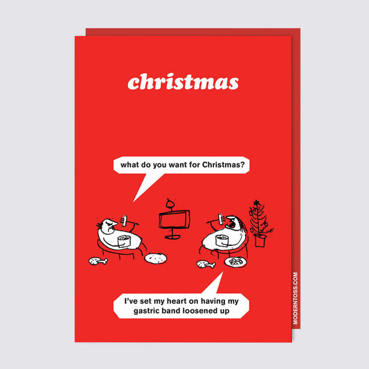 Gastric Band Christmas Card