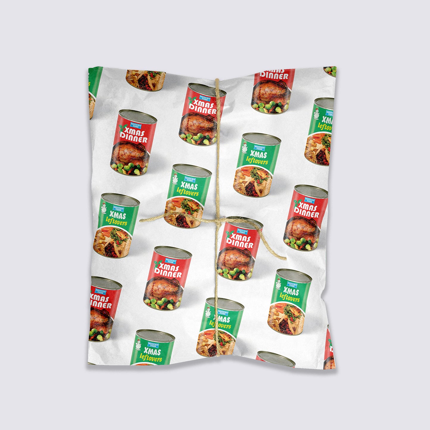 Xmas Dinner Wrapping Paper