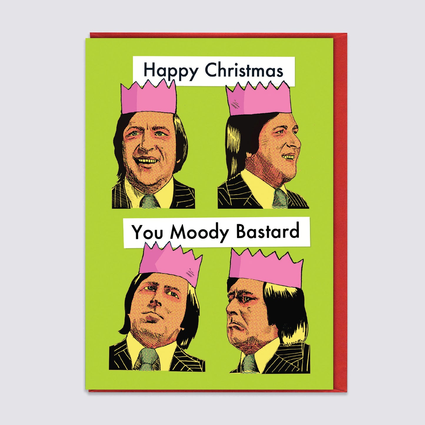 Moody Bastard Christmas Card