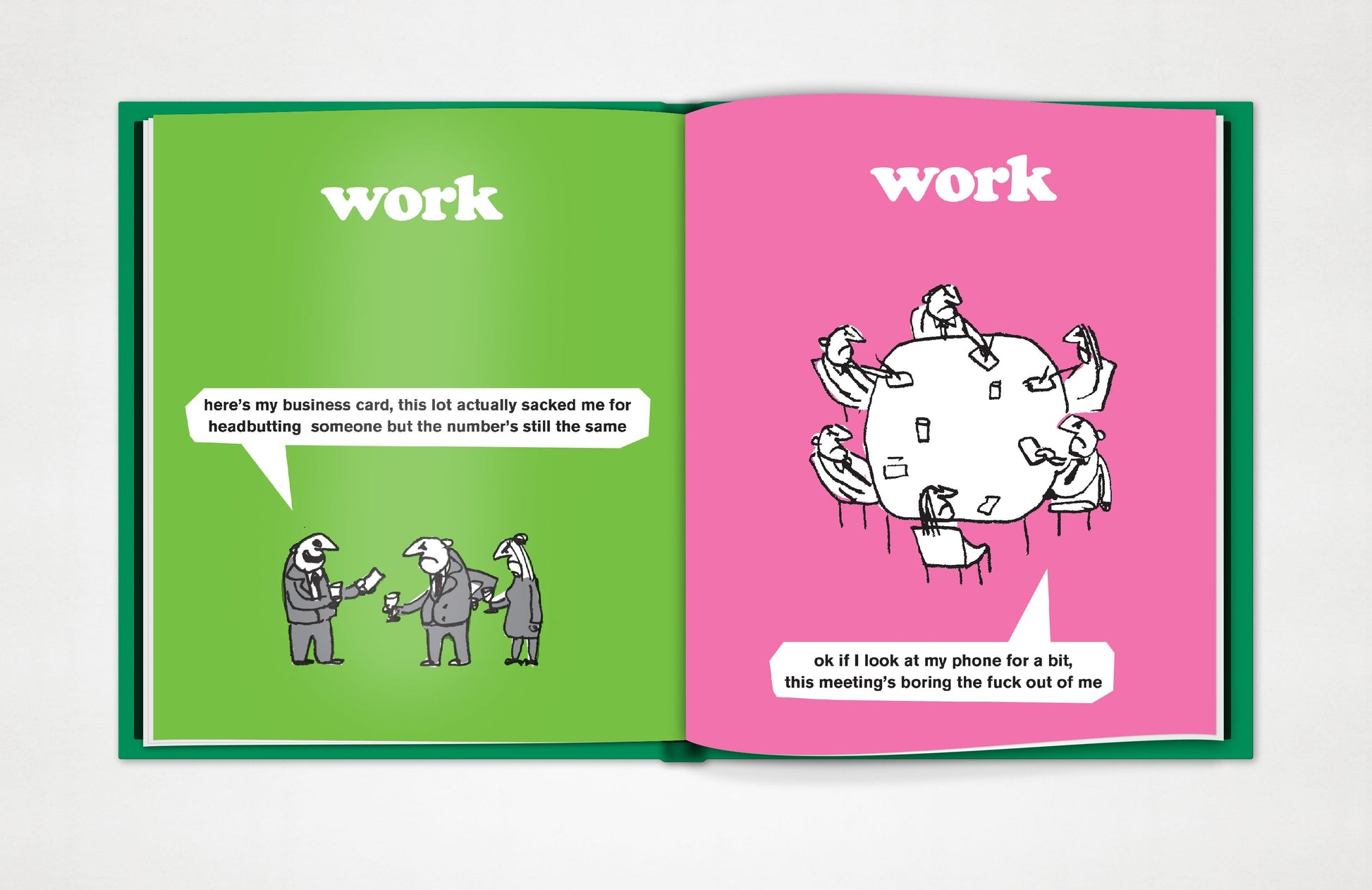 Work is Shit Book