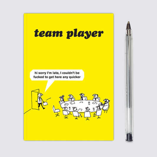 Work Team Player Notebook