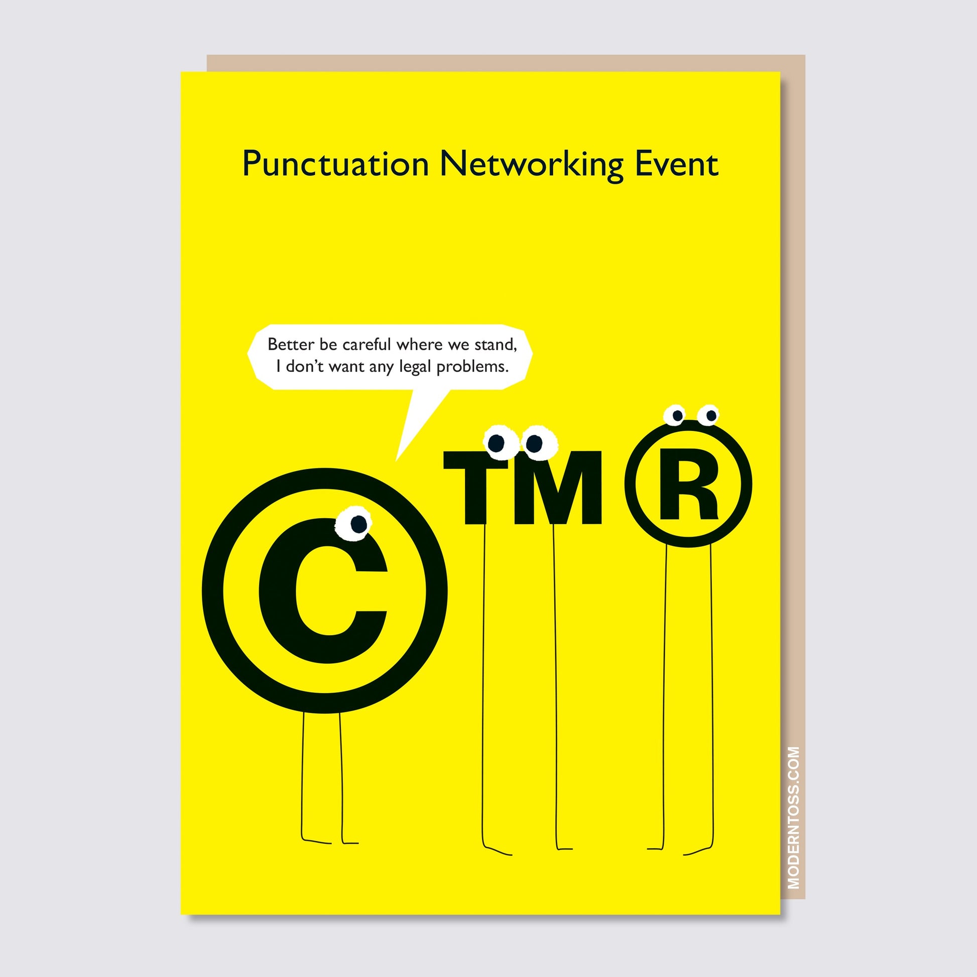 Punctuation Legal Problems Card