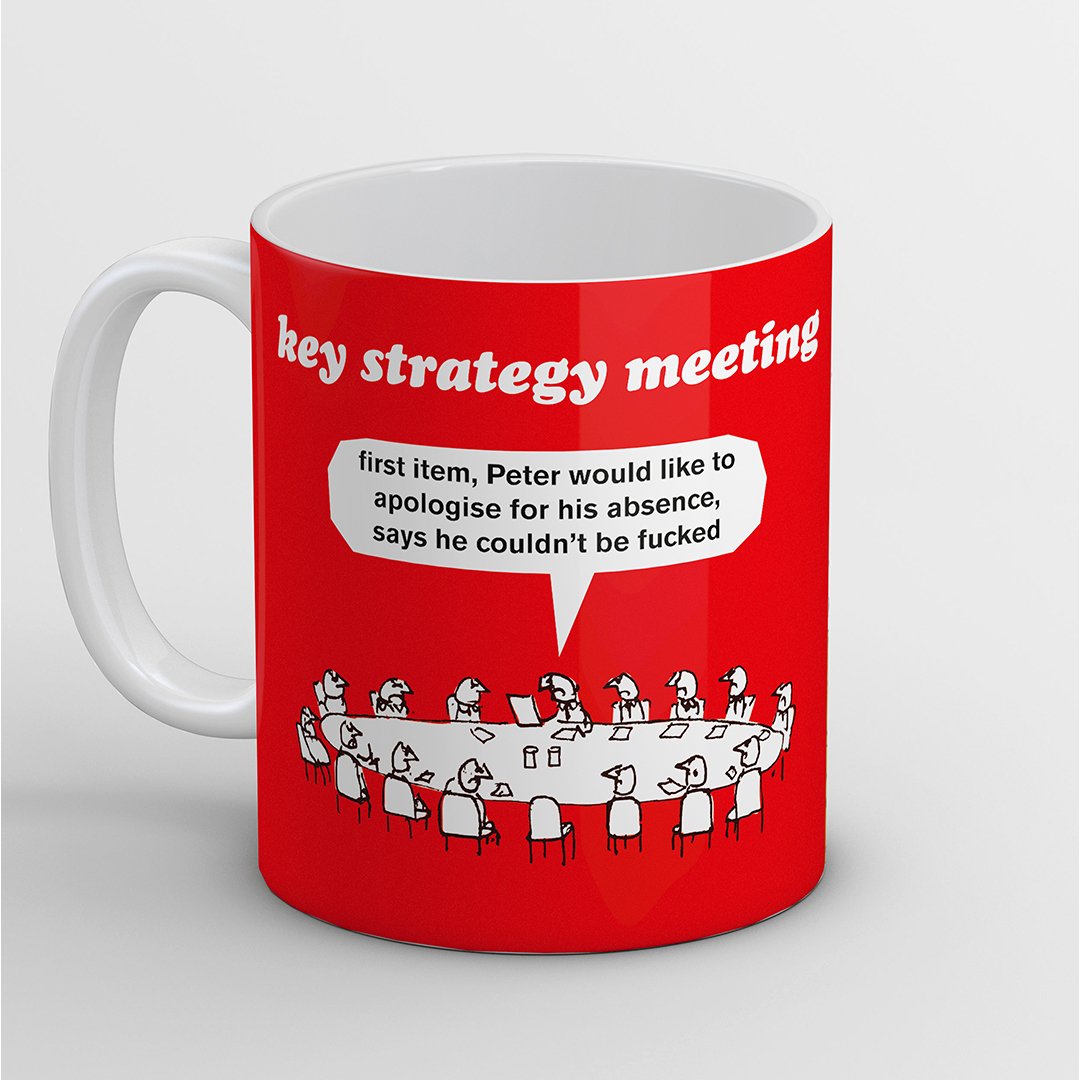 Key Strategy Meeting Mug