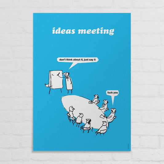 Ideas Meeting Poster