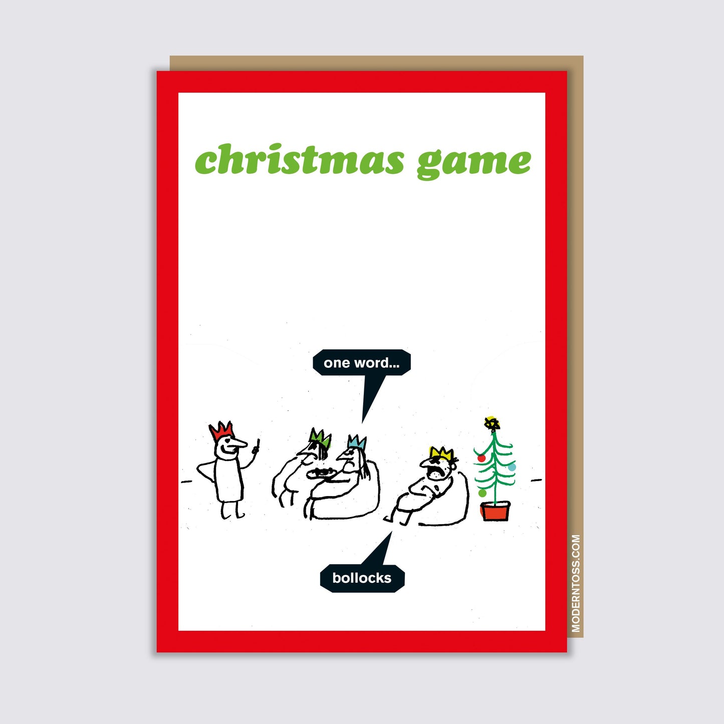 Christmas Game Card