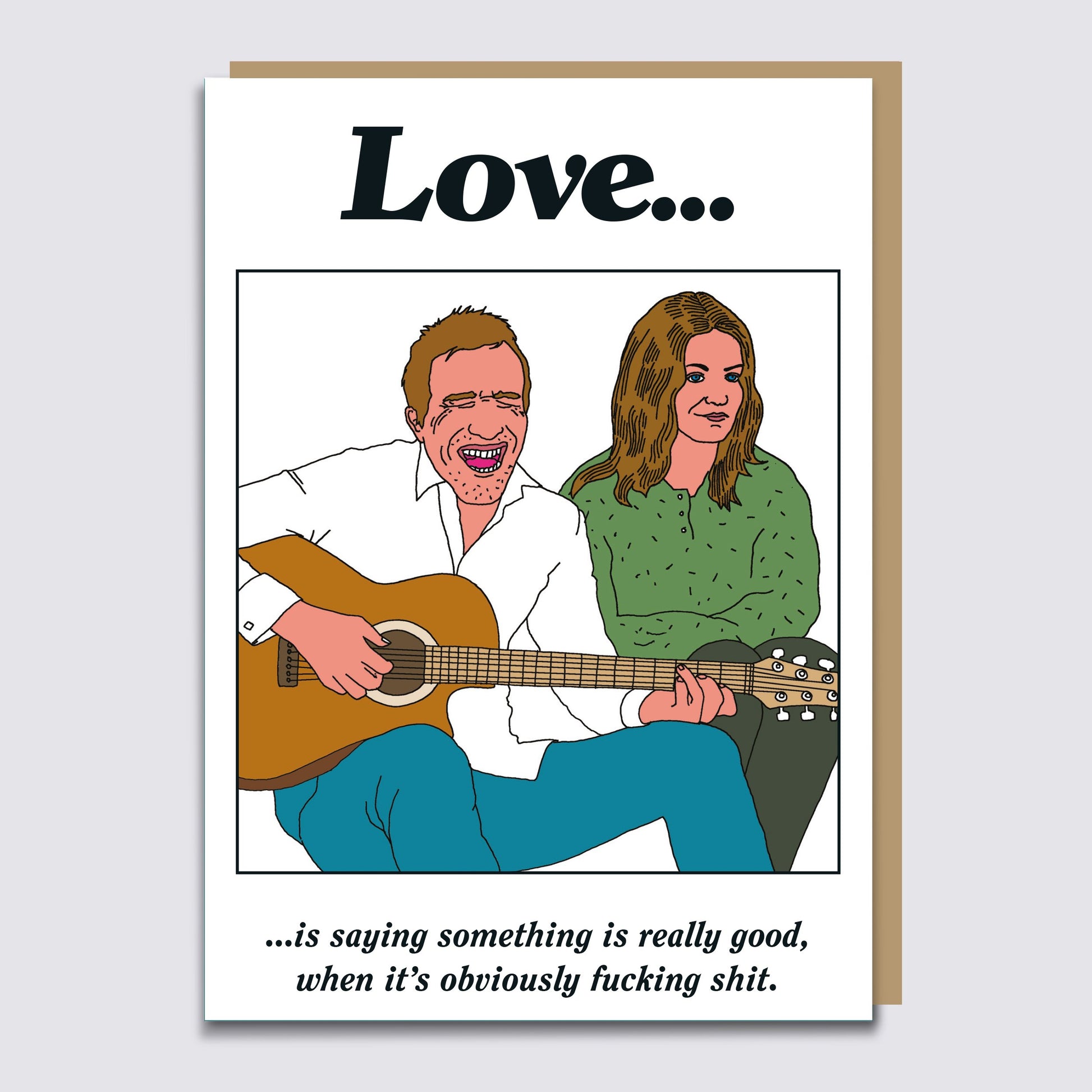 Love Really Good Valentine's Card