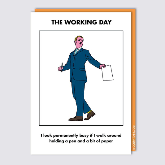 Working Day Walk Around Card