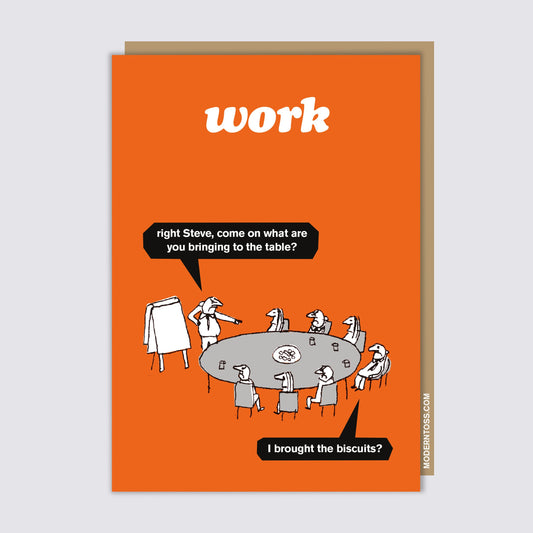 Work Biscuits Card