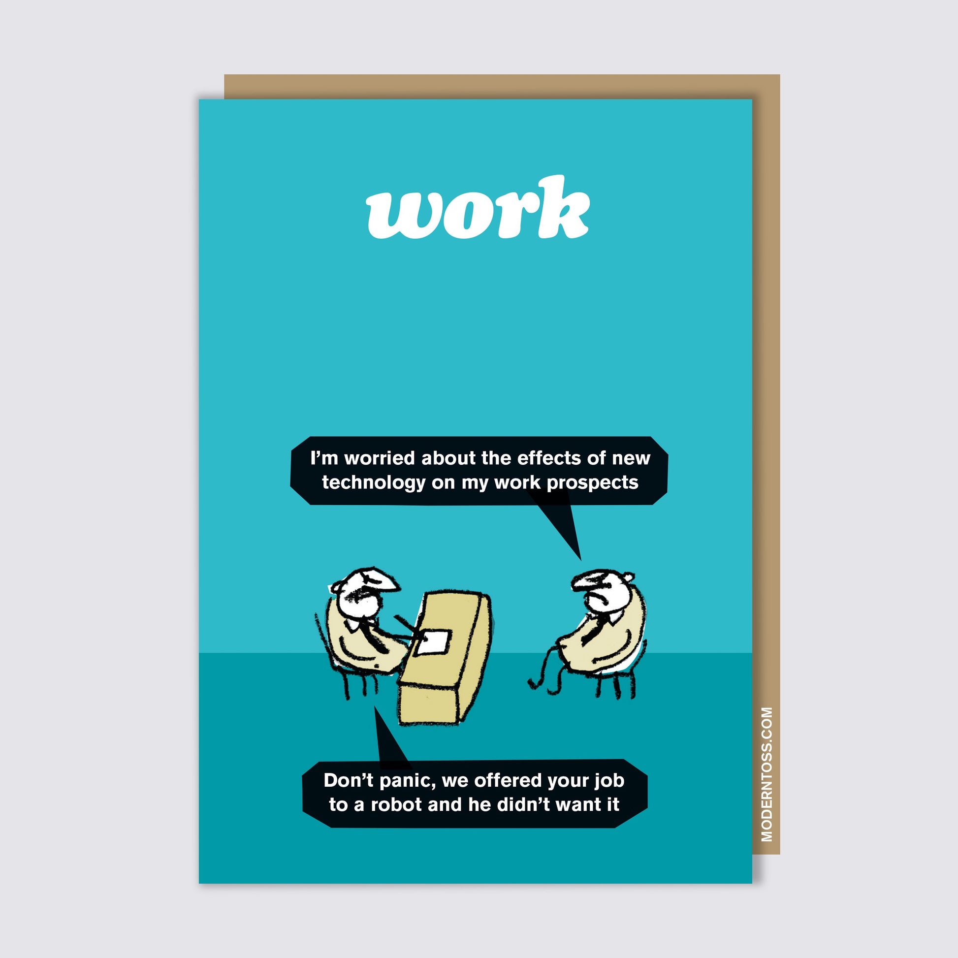 Work Robot Card
