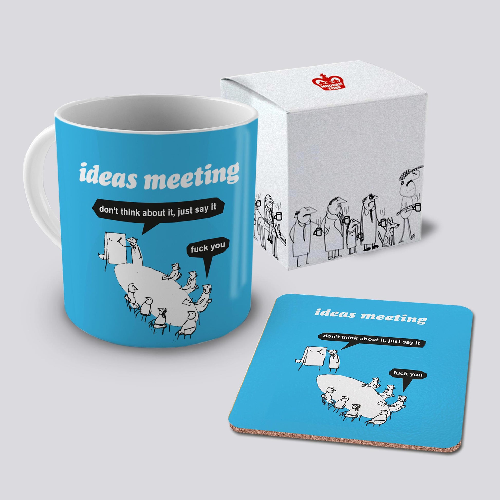 Ideas Mug & Coaster Set